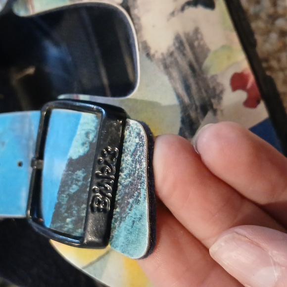 Birki's by Birkenstock Colorful Hawaii Tiki Print Beach Surfer Sandal EU 38 - Picture 4 of 8